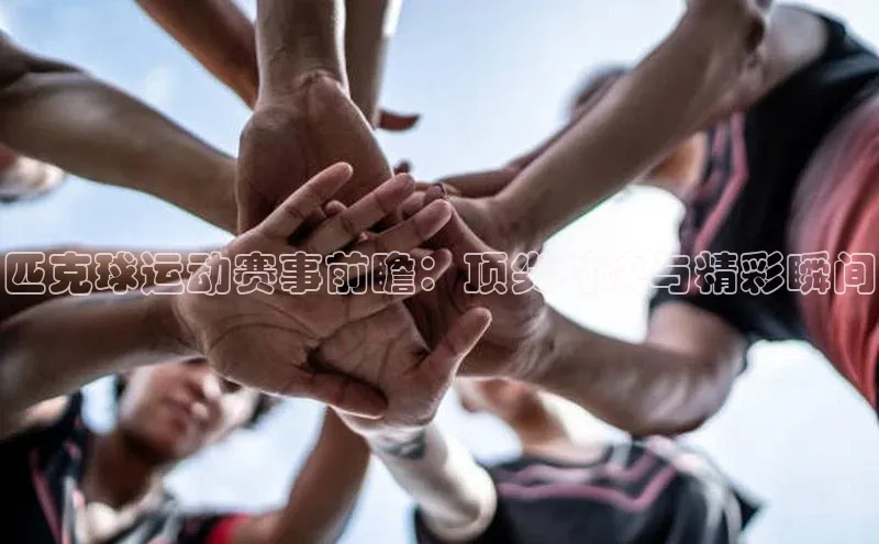 匹克球运动赛事前瞻：顶尖对决与精彩瞬间